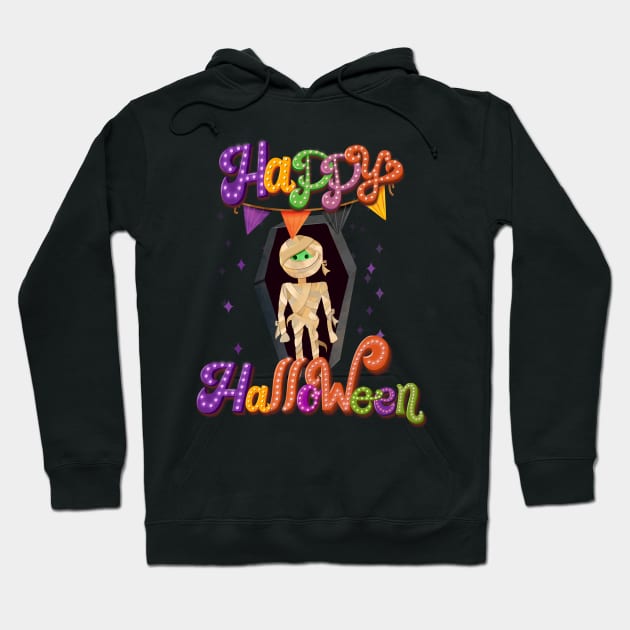 Happy halloween Hoodie by PrintAmor